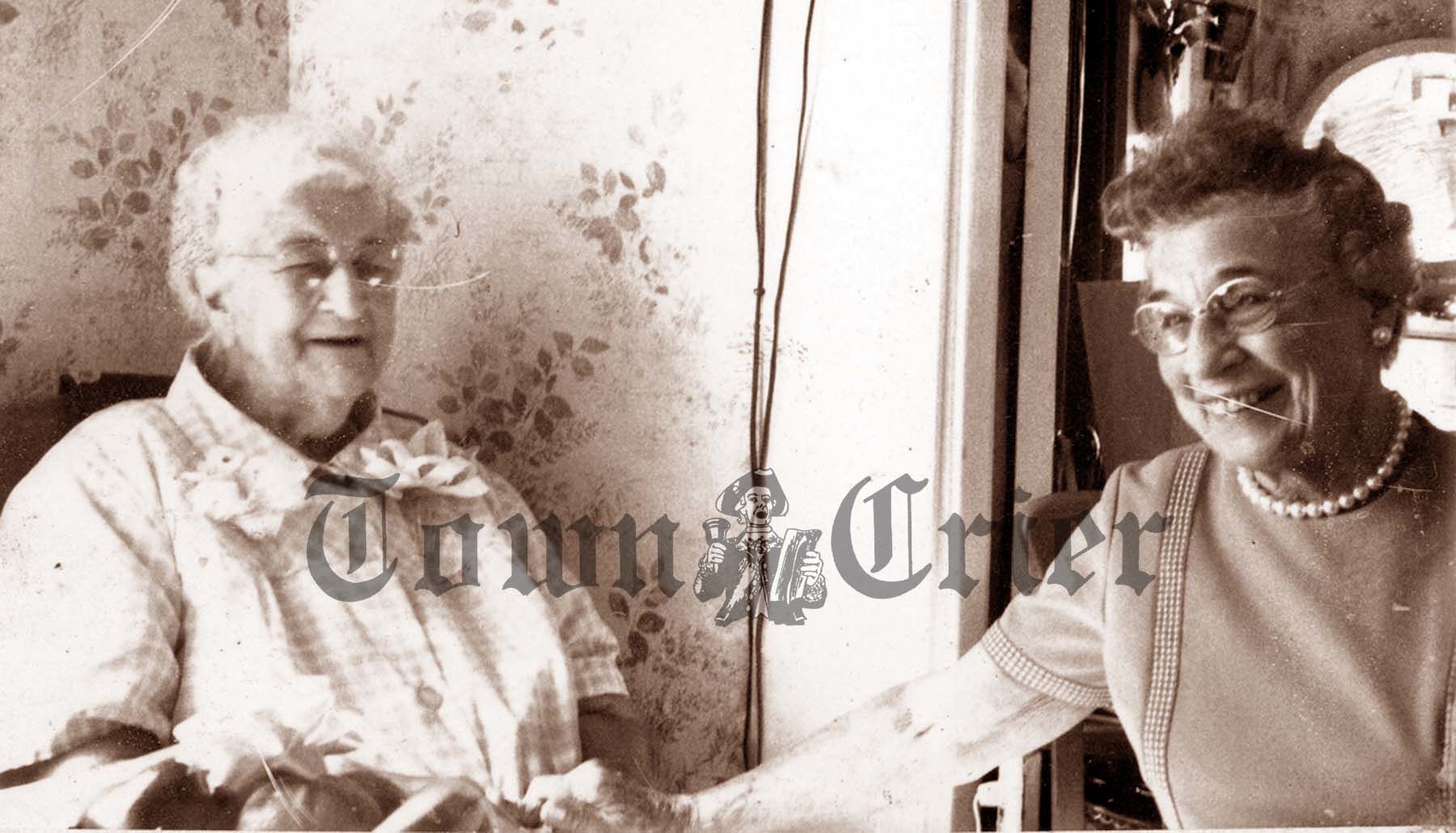 Esther C. Nichols, RN, at right
